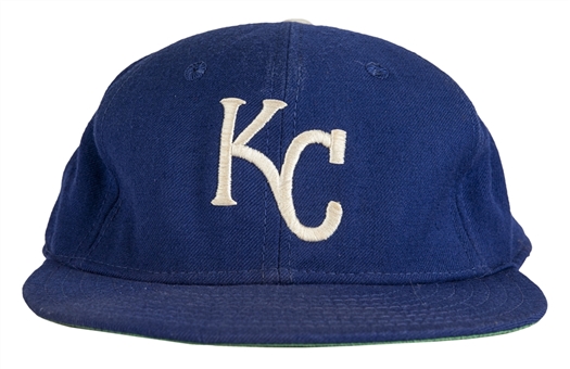 1970s George Brett Game Used Kansas City Royals Hat (MEARS)